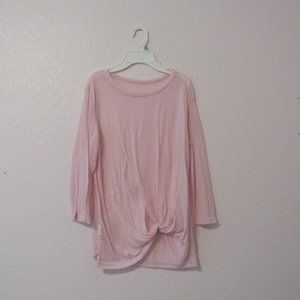 Long Sleeve Pink Shirt
